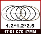 C70 Piston Ring High Quality Motorcycle Parts