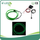Green Neon Light Glow EL Wire Rope 2m