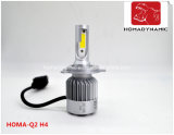 High Lumen 8000lumen COB LED Headlight H4 High/ Low Beam