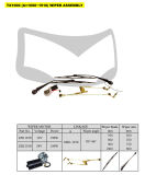 Windshield Wiper Assembly for Bus, 1910mm Include Wiper Blade, Arm, Motor, Linkage, Washers