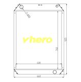 High Quality Cooling System Auto Radiator for Truck JAC 6108-1301010