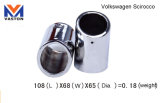 Exhaust/Muffler Pipe for Volkswagen Scirocco, Made of Stainless Steel 304b