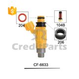 CF-6633 Denso Fuel Injectors Repair Kits for Inp-772 Mazda