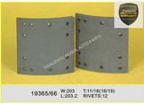 Premium Quality Brake Lining for Heavy Duty Truck (19365/19366)