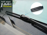 S950 High Carbon Stainless Steel Auto Parts Car Accessories Rhd LHD U-Hook Clear View Flat Wiper Blade