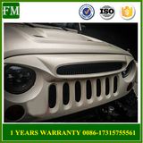ABS Matte Black Ghost Grille for Jeep Wrangler 2007-2017