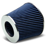 Dry Round Tapered Gauze Blue Air Filter
