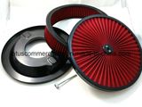 Super Flow Air Cleaner Kit Washable Lid Filter