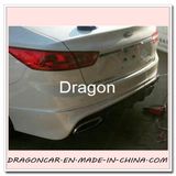 Chrome Front Rear Bumper Guard Protection Overlay Molding Trim