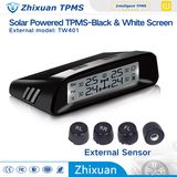 DIY TPMS Solar Energy TPMS with Four External Sensors for All Family Cars