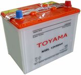 JIS Standard 12V 50ah (N50L) Truck Auto Dry-Charged Battery