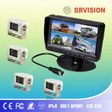 7' Color Quad TFT LCD Monitor with Night Vision Camera