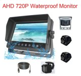 7inch Ahd 720p Waterproof Rear View Camera Backup System