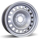 18X8.0 6-139.7 (6-5.5) Black Steel Wheel Rim