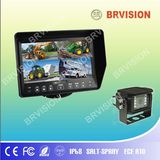 700tvl Waterproof IR Car Cameras/7 Inch Quad Split Screen Monitor