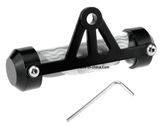Waterproof Aluminum Motorcycle Motorbike Moped Round Tax Disc Holder Tube