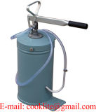 High Volume Manual Lubricator Bucket Lubrication Pump Hand Operated Greaser - 10L