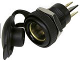 12V Waterproof Car Motorcycle Cigarette Lighter Power Socket Plug Outlet Wire