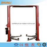 Dual Hydraulic Cylinders Mobile 2 Post Car Lift