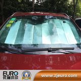 Car Using Front Windshield Sun Shade