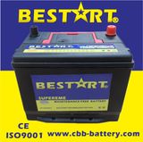 Japan Technology 60ah 12V Maintenance Free Vehicle Battery N50z-Mf