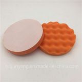 Polishing Foam Pads for Sanding Tool / Wave Yellow Polishing Sponge