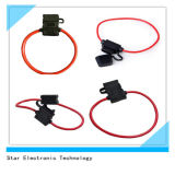 12V Universial Electronic Car Blade Atc Fuse Holder in-Line with 10 Gauge Wire Harness