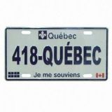 Madagascar Scrolling LED License Plate Frame