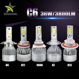 Super Bright 360 Light C6 H4 LED Car Headlight Bulb H7
