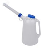 Petrol Diesel Fuel Oil Measuring Jug with Spout & Lid