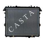 Aluminum Toyota Car Radiator for Hilux Innova Diesel (04-) 16400-0L150