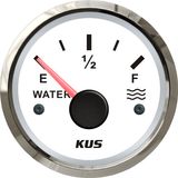 52mm Water Level Gauge with Reasonable 0-190ohm White Faceolate for Universal Car Truck Boat Yacht