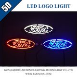 Car 5D LED Logo Badge Light for Ford