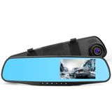 2018 New HD 1080P Dual Record Cam Rearview Mirror with Video Parking Sensor