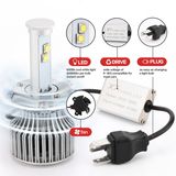 H4 60W CREE 6000k Aftermarket LED Headlights