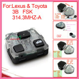 Remote Interior for 2005-2012 Toyota with 3 Button 315.12MHz Cn HK