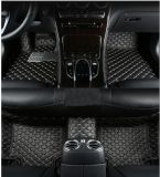 2018 Premium Diamond 5D Car Floor Mats (BLACK WITH BLACK STITCHING) - Land Rover