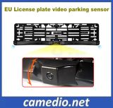 3 in 1 European Number Plate Rear View Camera Parking Sensor System