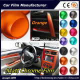 Promotion Low Price Car Matte Chrome Film Ice Car Sticker, Chrome Wrap Vinyl 152cm*50cm/1m/28m