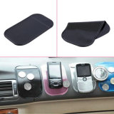 Black Car Dashboard Silica Gel Anti Slip Mat for Car Mobile Phone