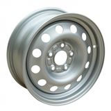 15X5.5j (5-114.3) Silver Winter Steel Wheel Rim
