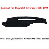 From Us Dashmat for 1988-1994 Chevrolet Silverado Truck Dash Cover Dashboard Mat