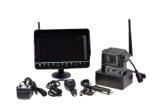 Wireless Rear View System with Battery Camera Magnetic Mount