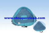 Round Shape Microfiber Wax Polishing Applicator Bonnet (CN1593)