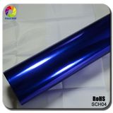 Tsautop Blue Stretchable Mirror Chrome Film & Air Channel