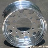 Bright Shine Forged Aluminum Alloy Truck and Bus Wheel (8.25X22.5, 9.00X22.5)