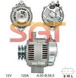 Nippondenso Alternator Jfz19jy906A