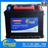 DIN56221 Mf 12V62ah Maintenance Free Car Battery