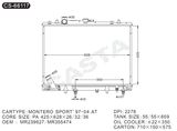 Best aluminum Mitsubishi auto radiator for Montero Sport'97-04at