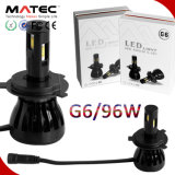 Matec G5 G6 COB/Phillips H1 LED Headlight H1 H3 H4 H7 H13 9005 9006 LED Headlight